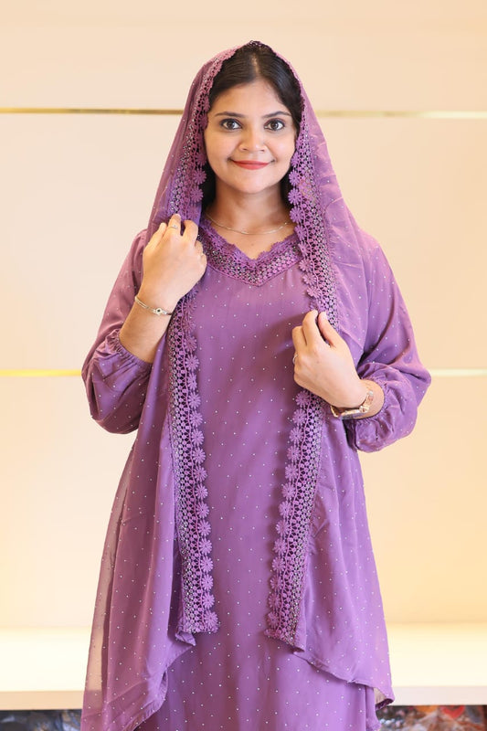 New stylish Gown with dupatta