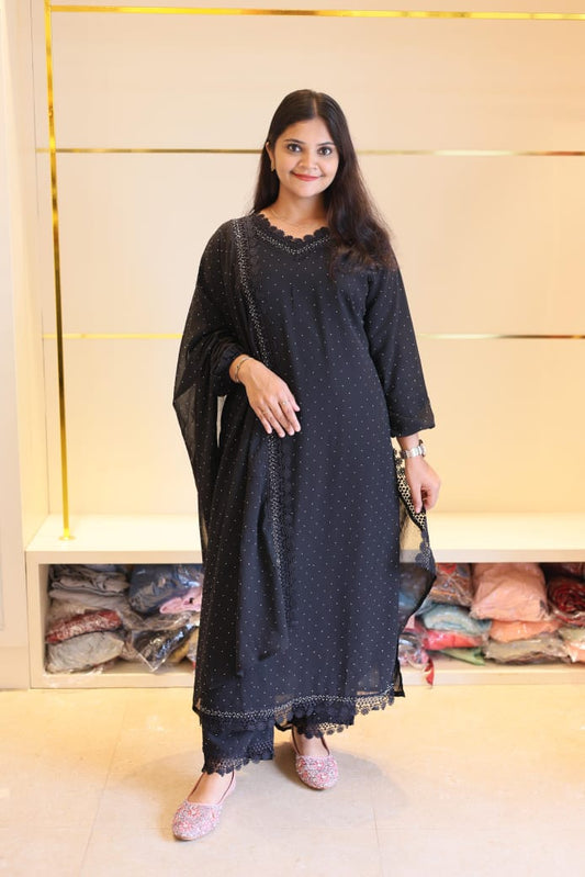 New stylish Gown with dupatta