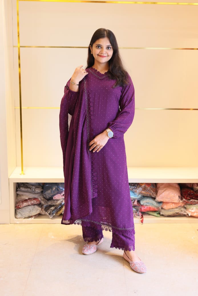 New stylish Gown with dupatta