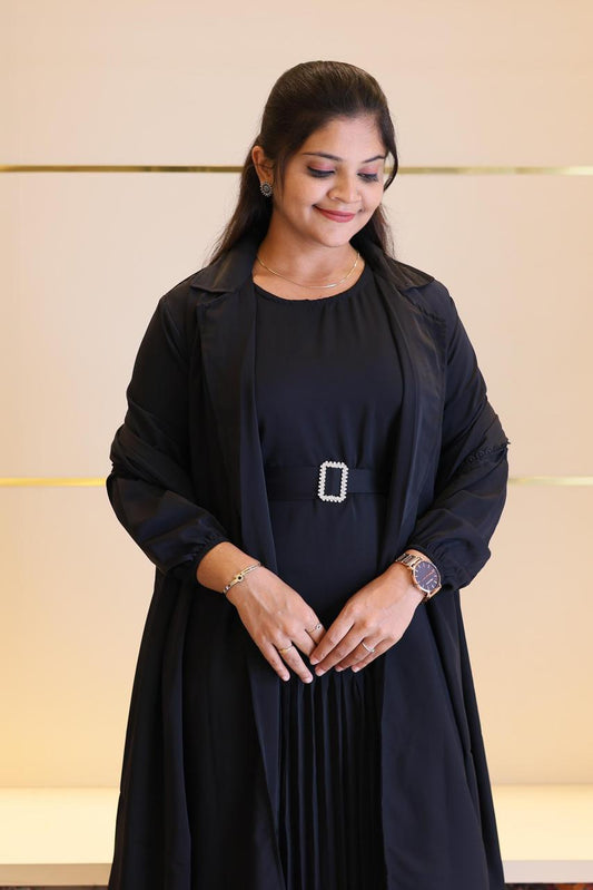 New stylish Shrug with inner + hijab + belt