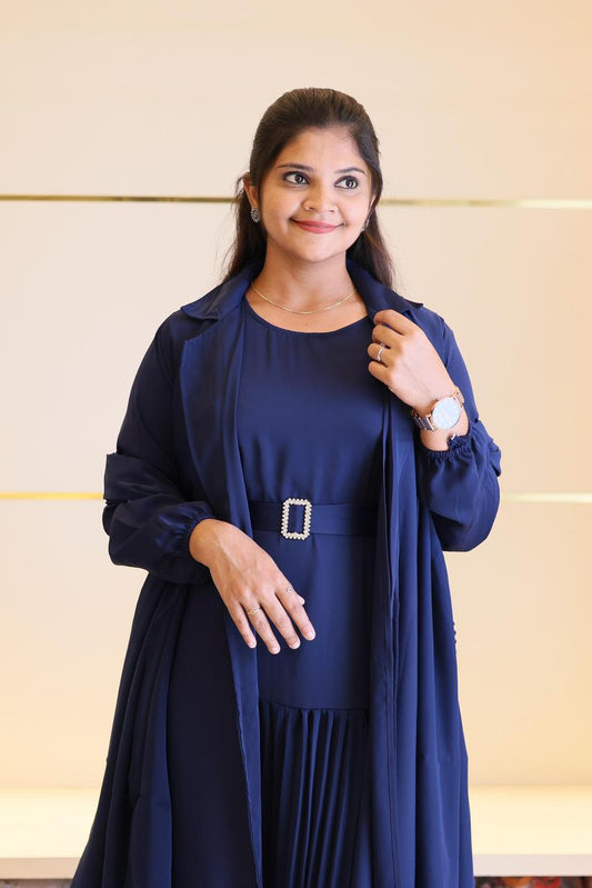 New stylish Shrug with inner + hijab + belt