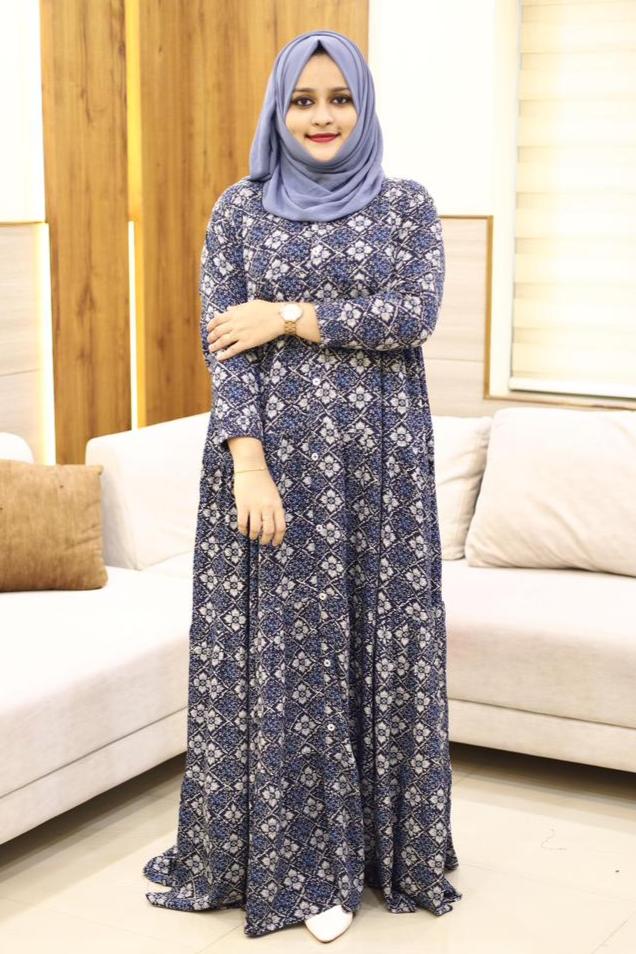 New Stylish  Gown(feeding friendly)