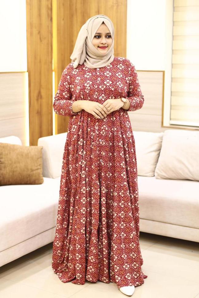 New Stylish  Gown(feeding friendly)