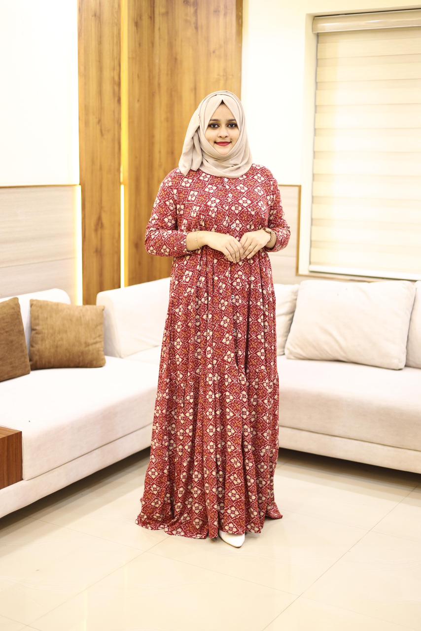 New Stylish  Gown(feeding friendly)