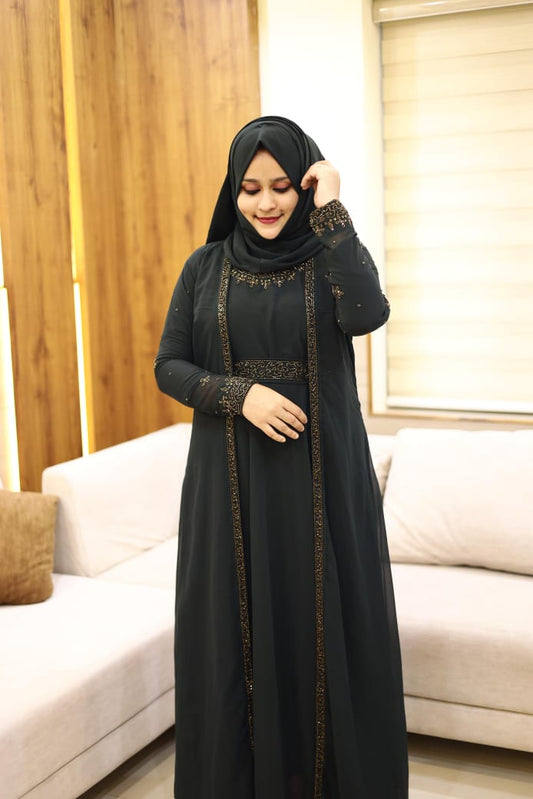 Heavy Handworked Shrug with inner